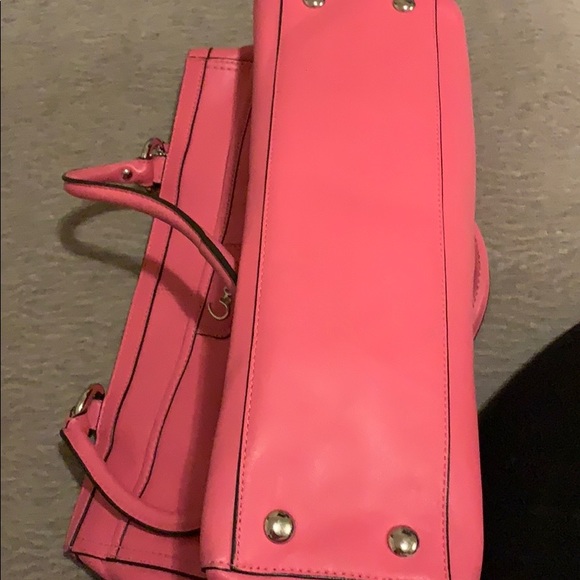 COACH PARK LEATHER CARRYALL HANDBAG #F19728 - Picture 6 of 7